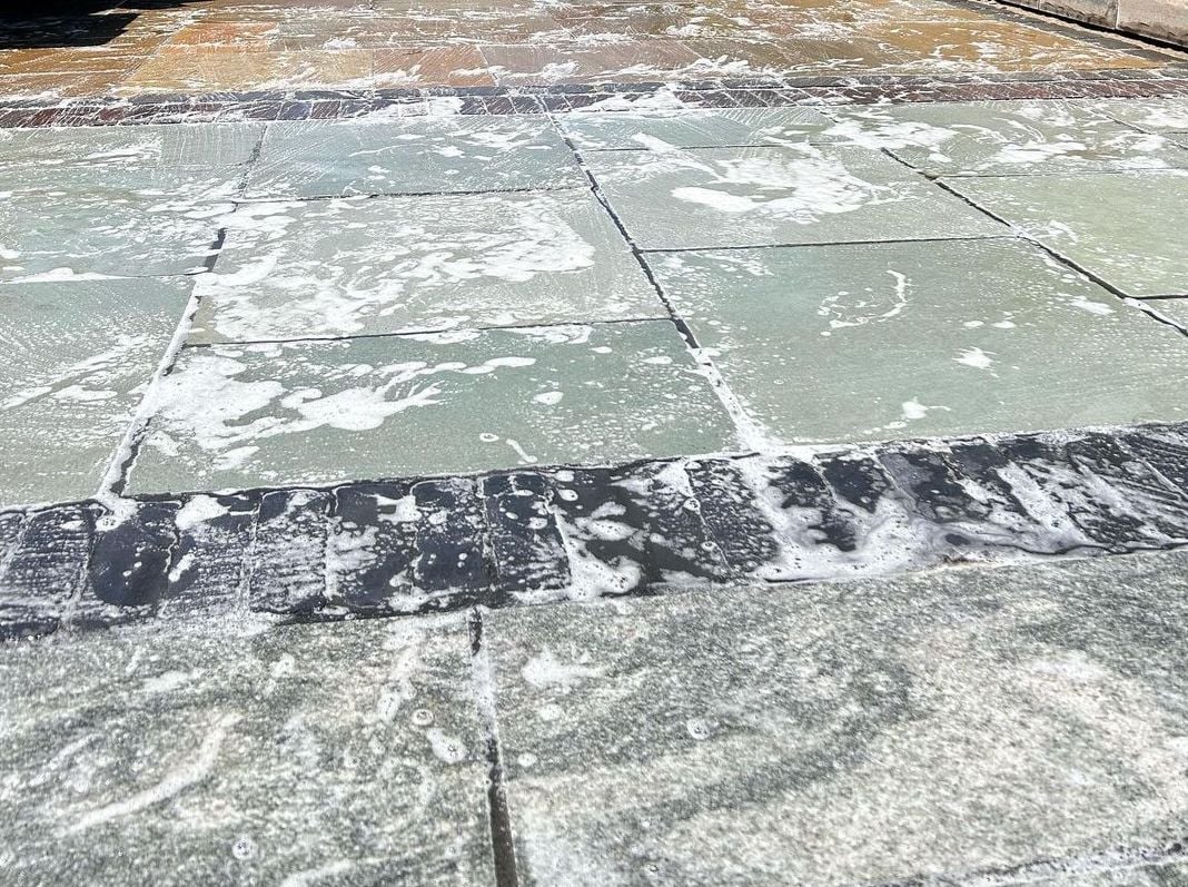 How To Remove Organic Stains From Pavers